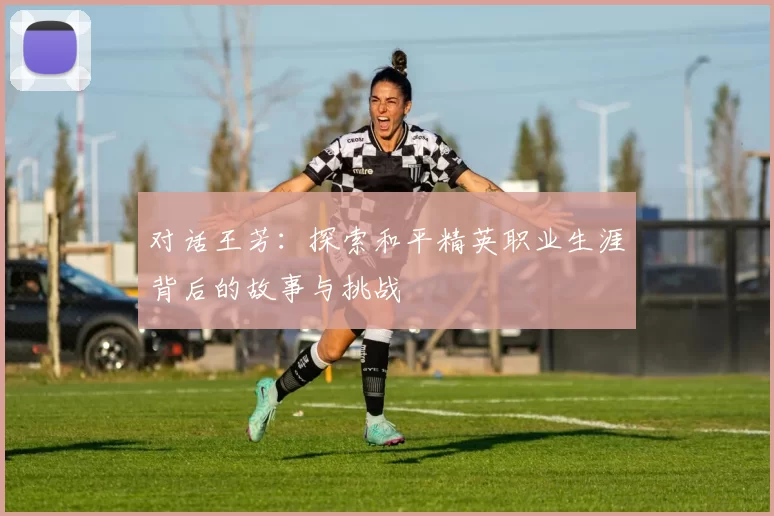 对话王芳：探索和平精英职业生涯背后的故事与挑战